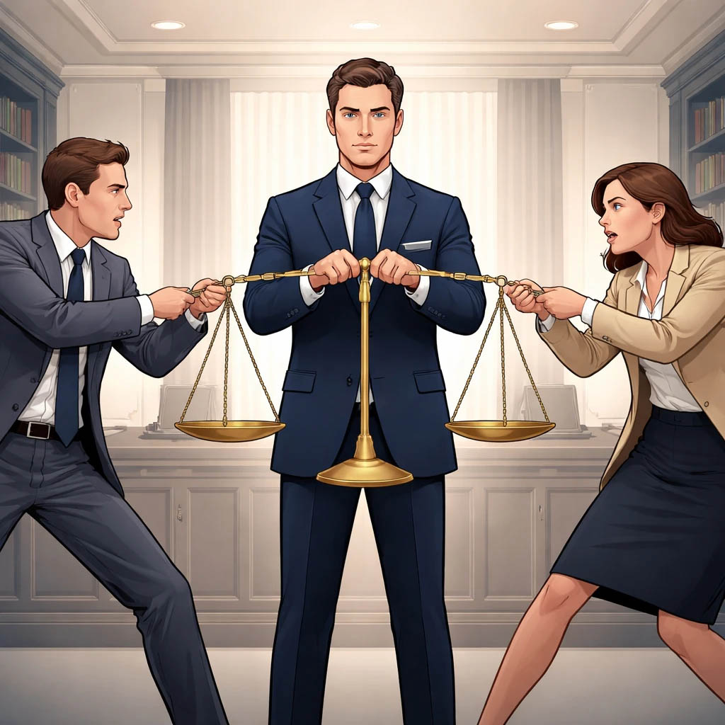 Lawyer Conflict of Interest Concept